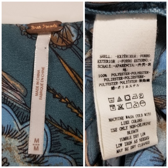 Free People | Purple Haze hummingbird top - Picture 7 of 8